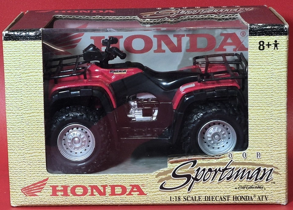 Ertl Honda Foreman Rubicon ATV 1:18 Outdoor Sportsman 4 Wheeler 36488B New In Bx - Image 3 of 4