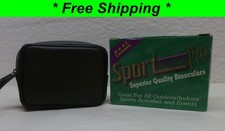 Acuity Quality 8x21 Compact Binoculars Field Sports w/ Case  Wrist Strap