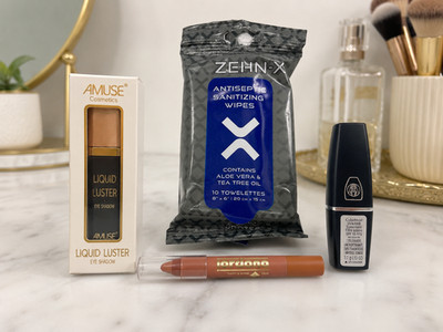 Makeup Bundle Jordana Sandstone Balm Stain Amuse Liquid Luster Lipstick