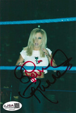 Terri Runnels Signed WWE 4x6 Photo #1 JSA COA