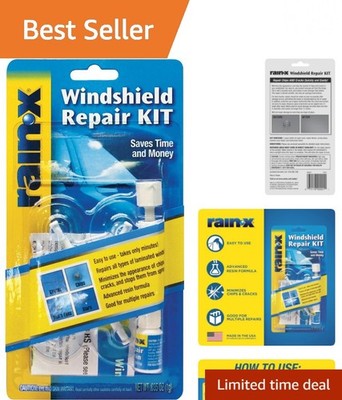 Professional Windshield Repair Kit - Effective Solution for Chips & Cracks
