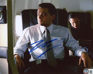 Leonardo DiCaprio Titanic Inception Signed 8x10 Photo AUTO BAS Beckett