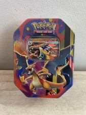 Pokemon TCG Mega Charizard Y ex Tin 4 Booster Packs & Charizard Promo Sealed âś…