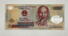 200,000 Vietnam Dong VND AU/UNC Banknote Currency Money Polymer 1 Piece