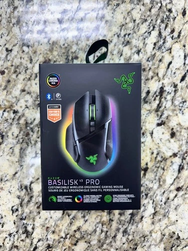 Razer Basilisk V3 Pro RGB Wireless Programmable Low Latency Gaming Mouse