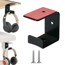 Headphone Holder Hanger,Headset Mount for Desk,Hook with Strong Adhesive Tape