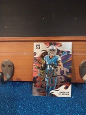 Amon Ra St Brown 2025 Donruss Optic Light It Up#15 Detroit Lions