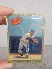 Nolan Bryan Signed Autographed Trading Baseball Card Whataburger