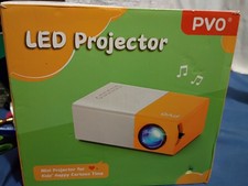 PVO YG300Pro Portable LED Mini Home Theater Projector Phone Mirroring HDMI NEW