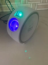 BlissLights Sky Lite White Galaxy Lighting LED Laser Projector Lamp 900-00027_A