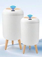 2-Piece Trash Can Set 10+12L Combination Tras...