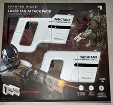 Sharper Image Laser Tag Attack Pack 2 Player Infrared Blaster 60 Ft. Range 8
