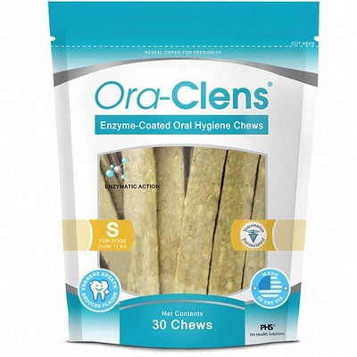 Ora-Clens Oral Hygiene Chews for Small Dogs-Enzymatic 8 Ounce (Pack of 1) 