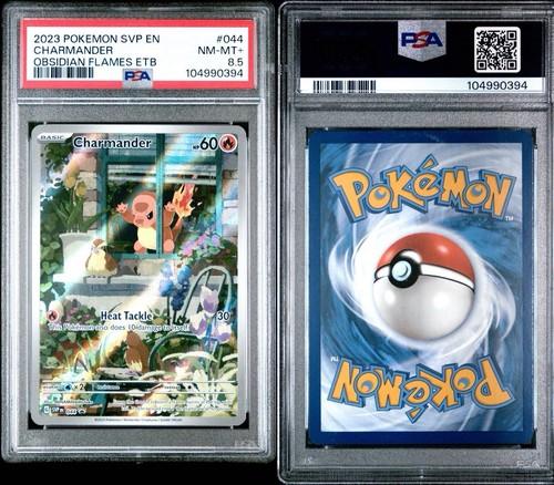 Charmander graded PSA 8.5 for sale on eBay