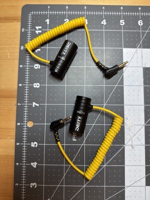 Deity Microphones V-Link 3.5mm TRS Male to XLR 3-Pin Male Microphone Adapter