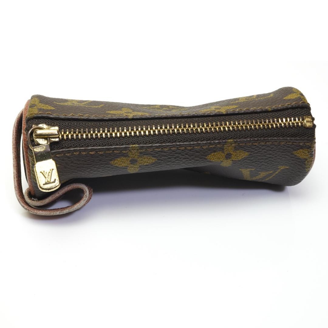 Louis Vuitton Monogram Golf Ball Holder Pouch Case M58249 Japan