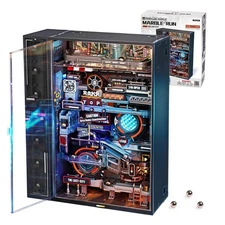 ROKR 3D Puzzle, Electric Parallel World, Movable Model with Lights, 3D Puzzle fo