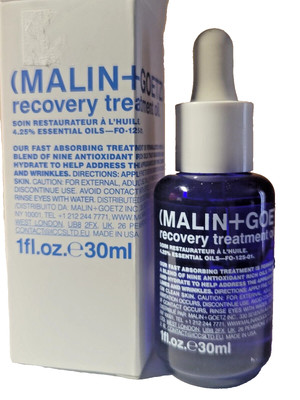 MALIN+GOETZ Recovery Treatment Oil, Full Size 1 fl oz NIB