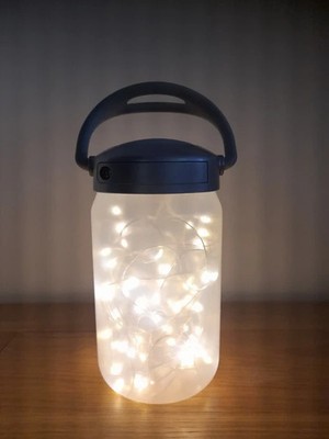 Nachtlicht Walk-A-Bout tragbare Laterne Nachttischlampe Glühwürmchenglas