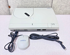 Fujitsu FM TOWNS MARTY 32-bit Console Controller Cables Power On JDM Rare