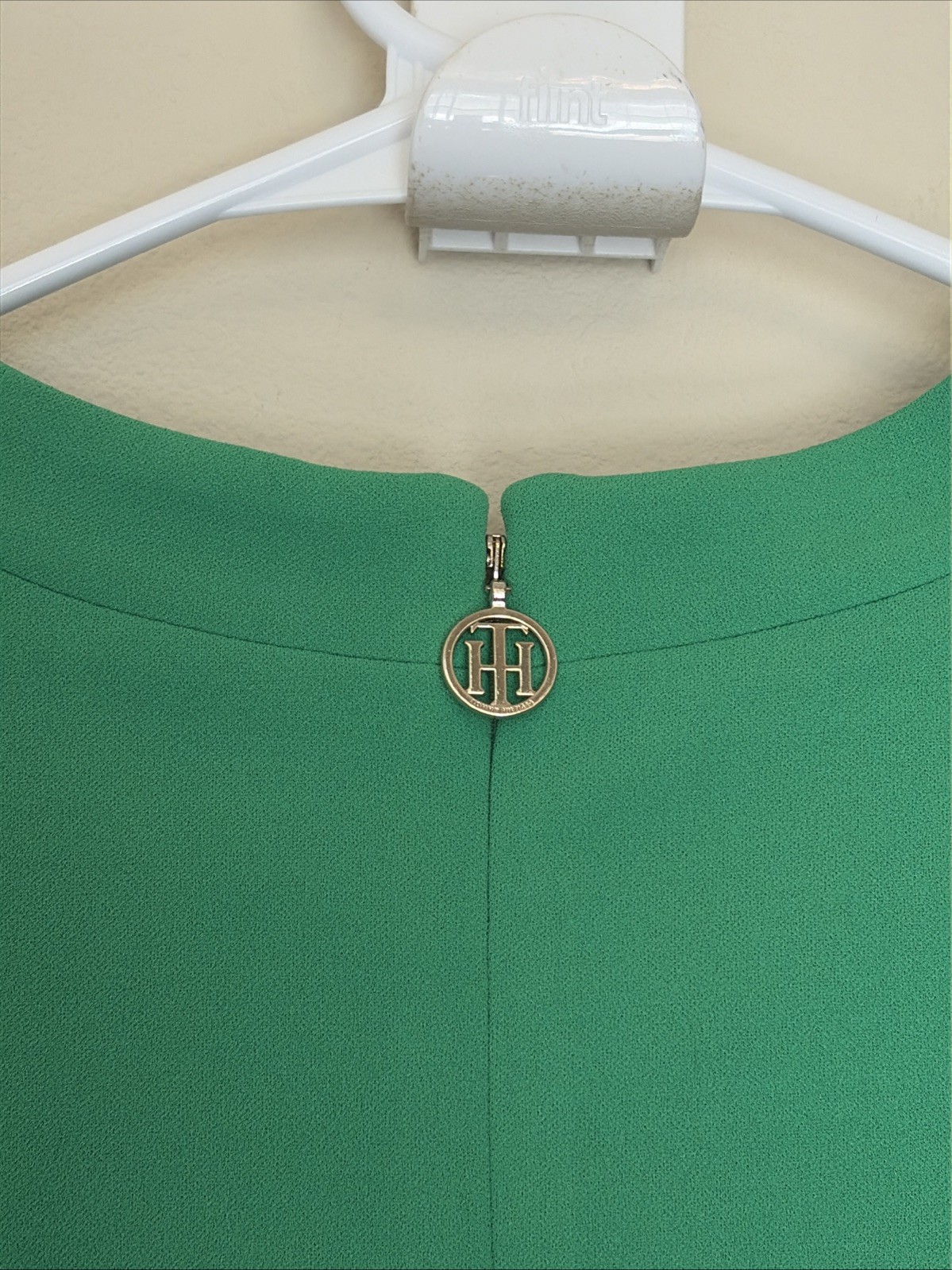 Tommy Hilfiger Spring Easter Solid Green Short Sl… - image 5