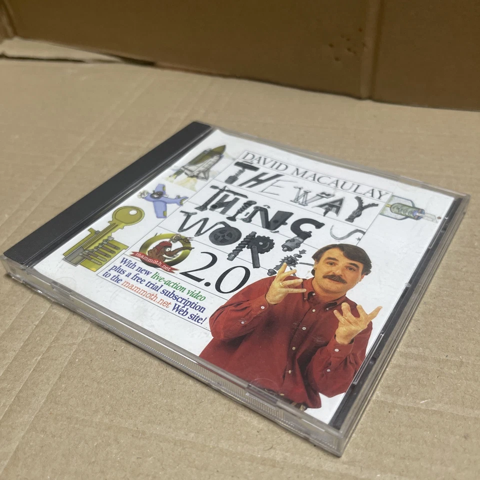 The Way Things Work 2.0 - CD-ROM 1996 - DAVID MACAULAY - DK - Mac & Win 3.1/95 - Image 2 of 4