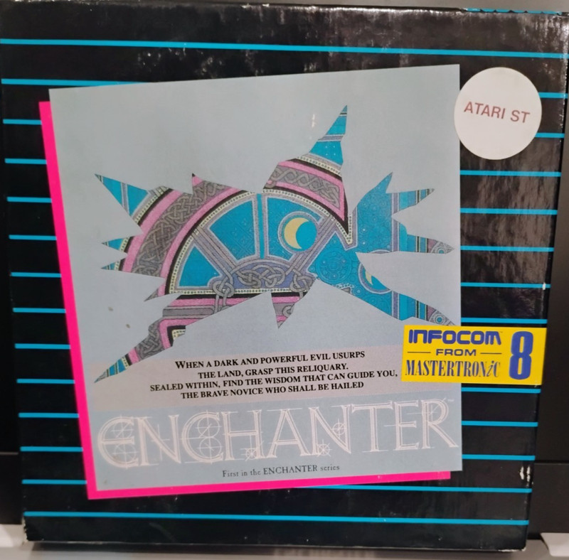 Enchanter by Infocom from Mastertronic 8; Atari ST; New Old Stock & Complete