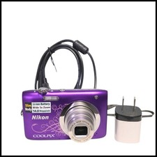 Nikon Coolpix S2600 14.0MP Digital Camera Purple
