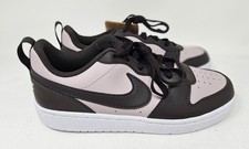 Nike Boy's Court Borough Recraft Low Top Sneakers Sz 5.5M Rose/Brwn DV5456 NEW