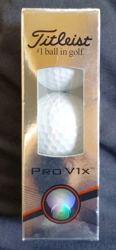 Titleist Pro V1x 3 Pack Golf Balls