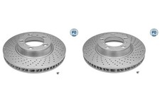 2 dischi freno asse anteriore per Porsche 718 Boxster Cayman 911 Cabriolet Targa