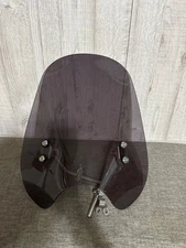 Motorcycle Windshield w/ Mounting Hardware Clear Smoke Tint Harley Nightster