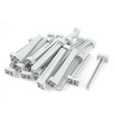 25pcs Vertical Mount PCB Circuit Board Card Slot Guide Rail Holder Bar