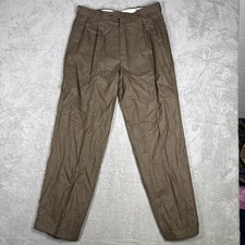 Club Room Men  s Brown Dress Pants Size 34x32L