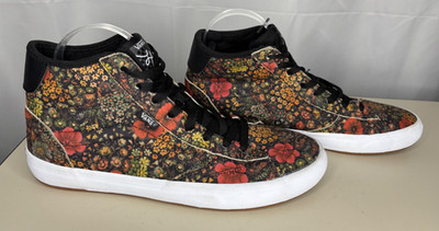 Vans The Lizzie Armonto Dark Floral VR3 Cush Mid Lace Up Skater Men's 10 /W 11.5
