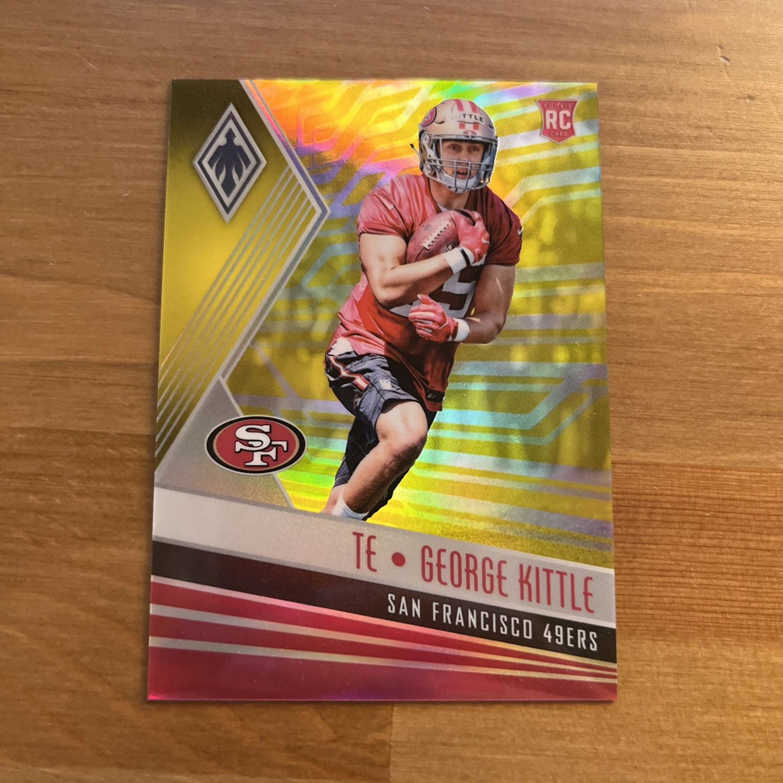 2017 Panini Phoenix - Rookies George Kittle #195 Yellow /75 (RC)