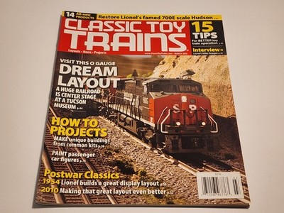 Classic Toy Trains Magazine March 2010 Visit This O Dream Layout