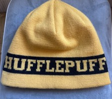 Harry Potter Hufflepuff Acrylic Toboggan Beanie Hat