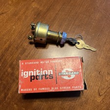 Interruptor de arranque de encendido NOS con dos llaves. Marca estándar, UM25.
