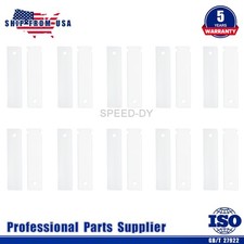 10 Pcs WE1M1067 10  WE1M504 10 Dryer Bearing Slides Front-Drum Glide For GE