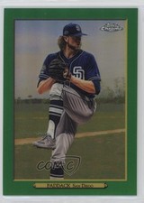 2020 Topps Turkey Red Chrome Series 2 Green Refractor 6/10 Chris Paddack 13iq