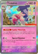 Tinkaton - 105/193 (GameStop Exclusive) [Miscellaneous Cards & Products] 105/193