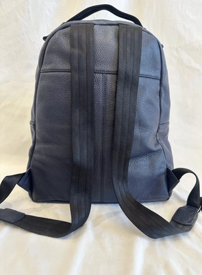 Marc Jacobs navy leather backpack Marc Jacobs Varsity Pack Navy Blue Leather Backpack SMALL | eBay main image 3