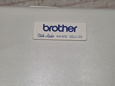 Brother kh-970 Knitting Machine And Electronic Colour Changer KRC-1000E