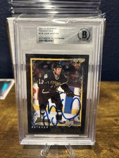 2001-02 Bowman YoungStars - John Erskine #116 BAS Authenticated