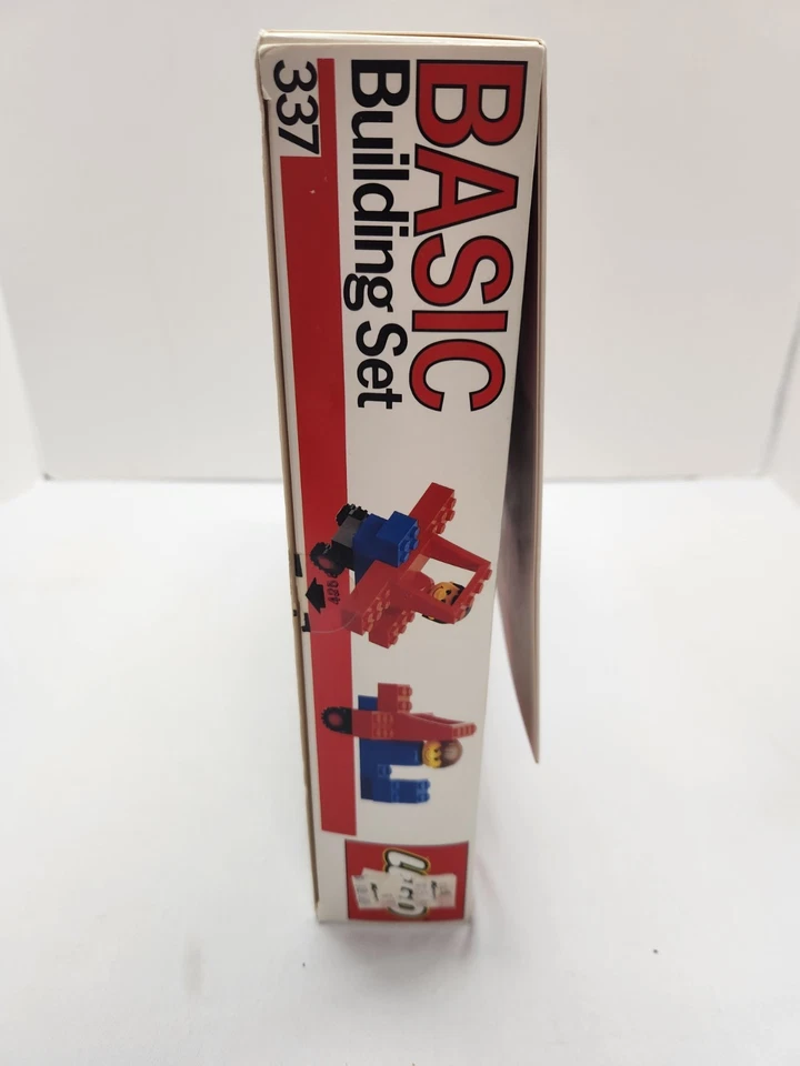 Lego Basic Building Set In Original Box #337 1987 Vintage Complete Unopened Bags - Image 4 of 4