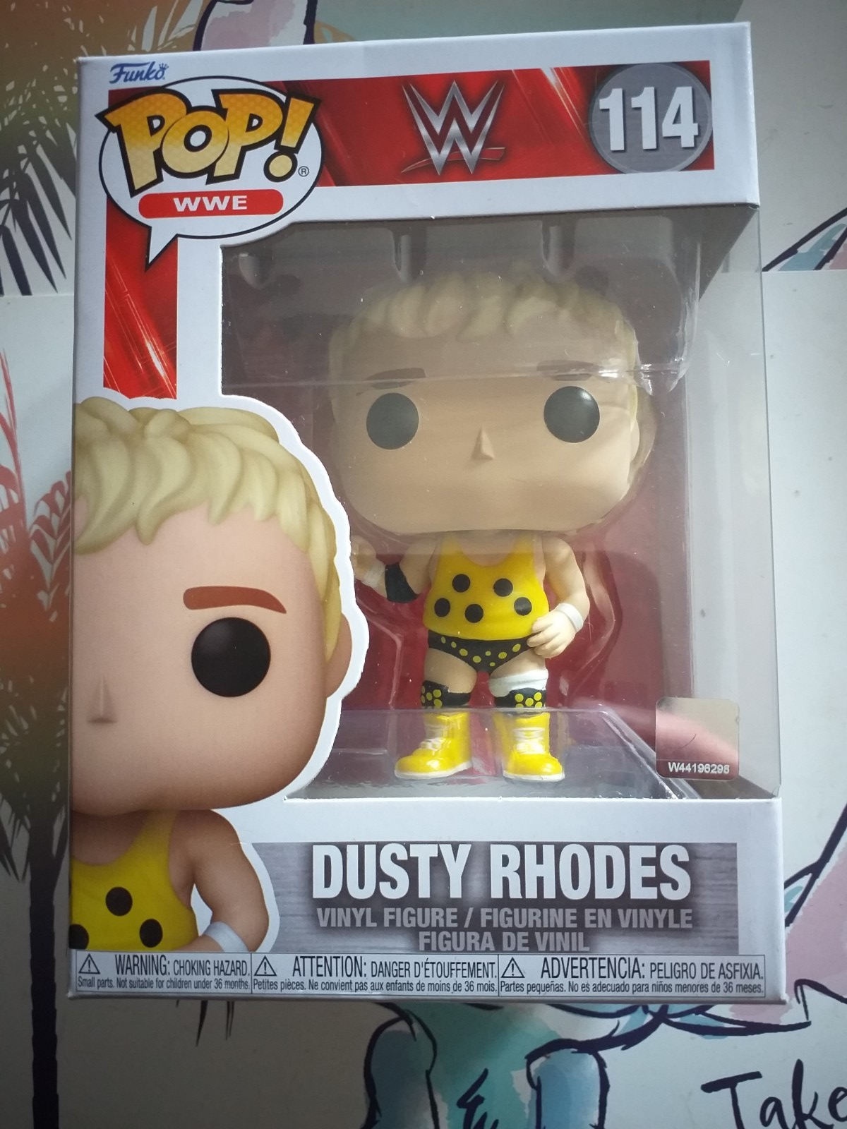 Funko Pop! WWE : W - DUSTY RHODES No114