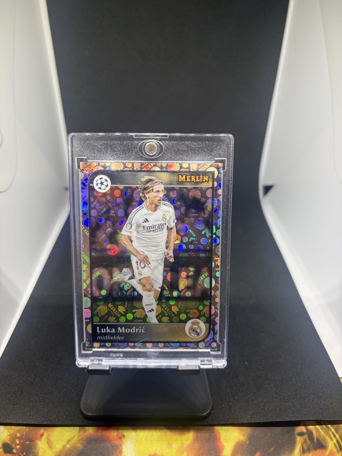 2024-25 Topps Merlin UCC - Luka Modric #86 Vintage Merlin Refractor