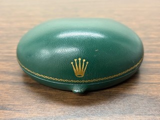 RARE ROLEX VINTAGE LADIES CLAMSHELL COCKTAIL WATCH BOX
