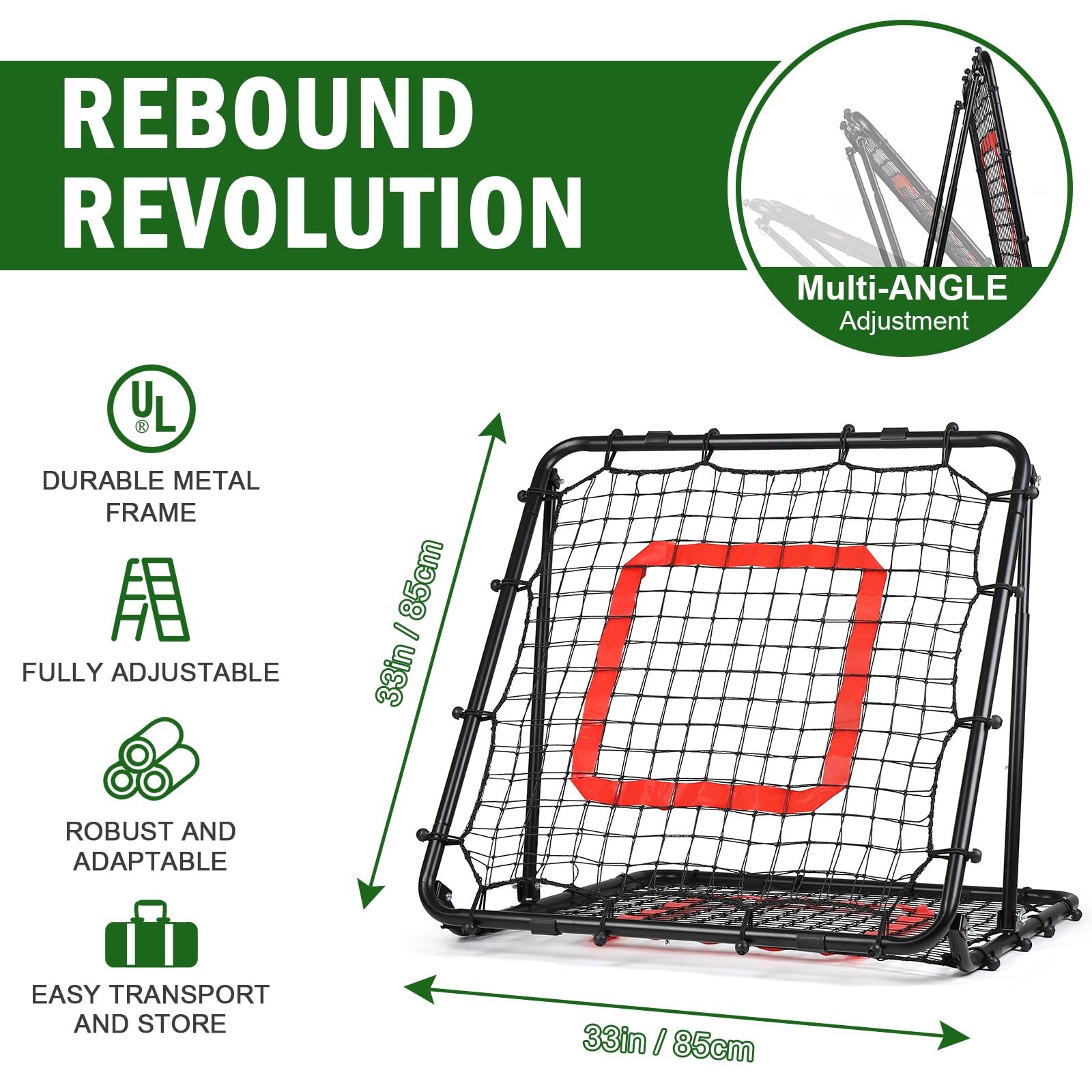 Baseball and Softball Rebounder Net,Baseball Rebounder,Volleyball Rebounder,P...